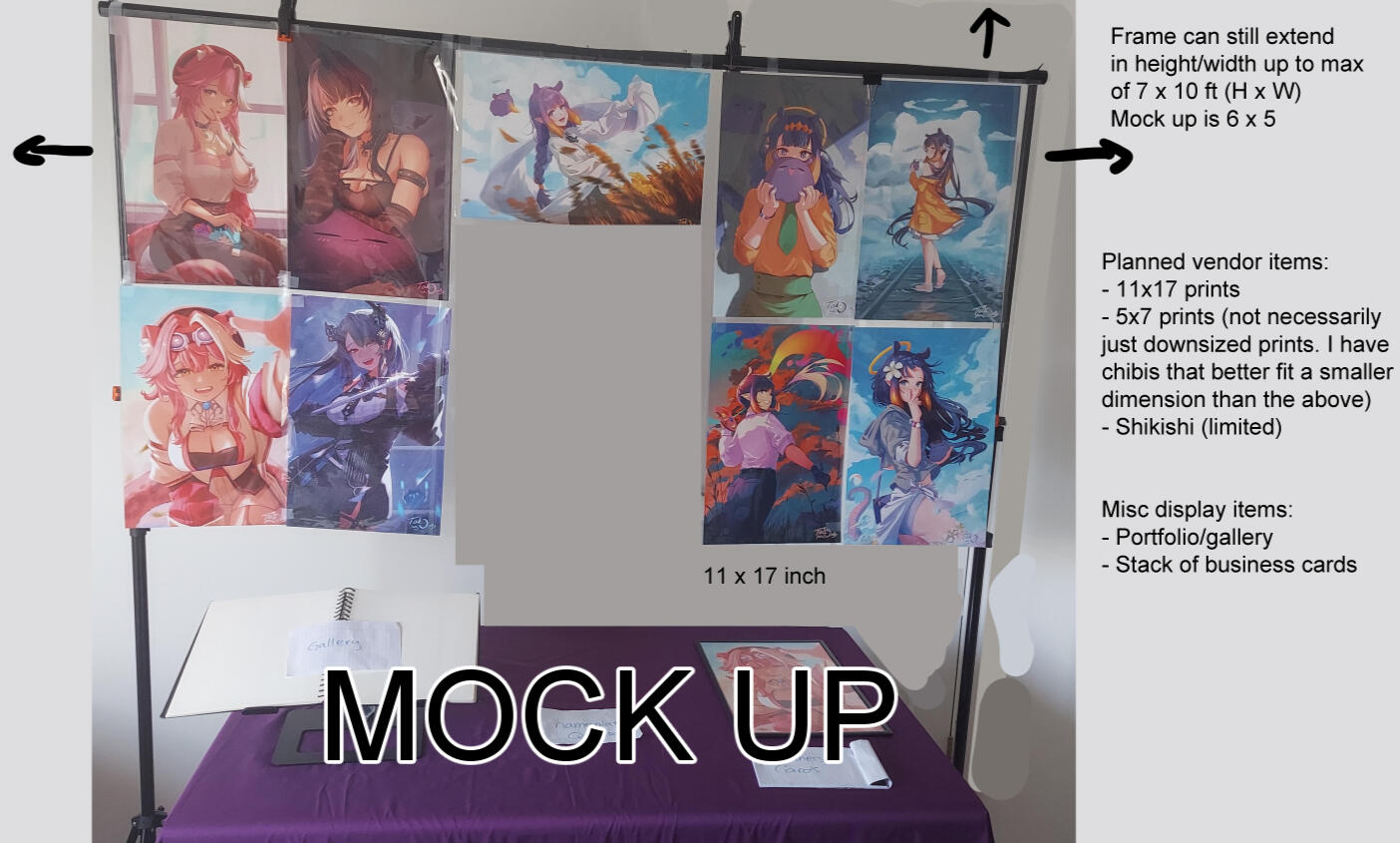 Artist Alley Mock-up